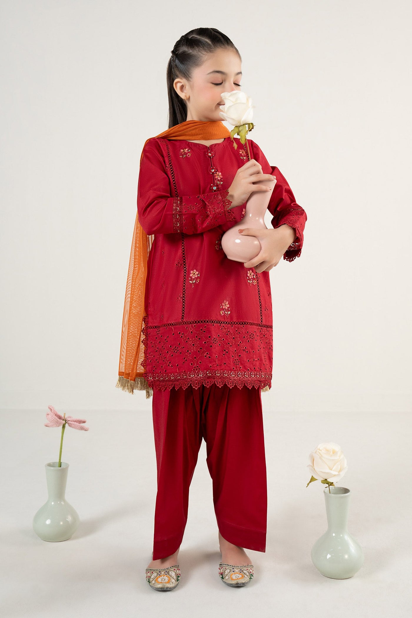 3 Piece Embroidered Lawn Suit