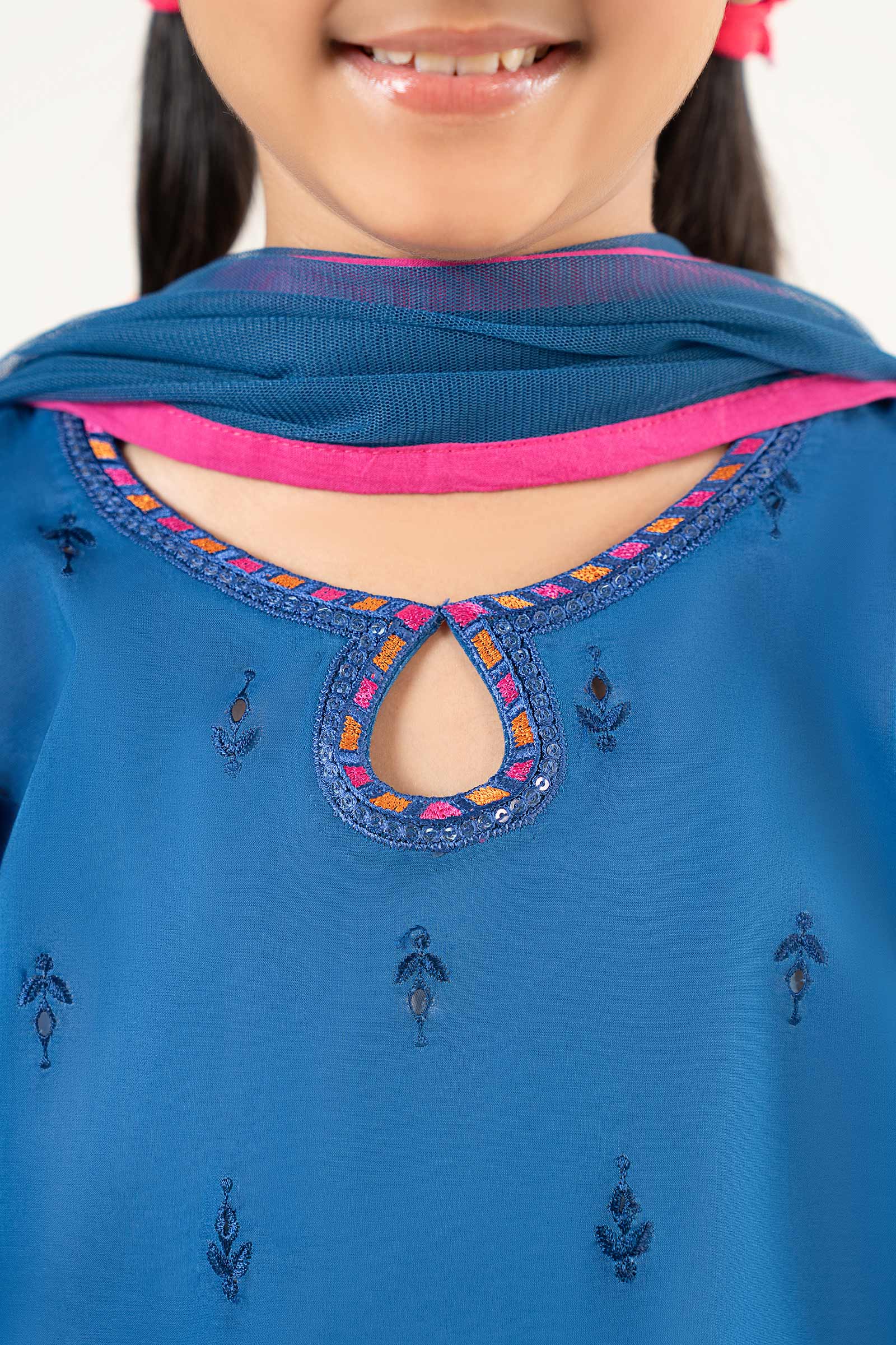 3 Piece Embroidered Lawn Suit