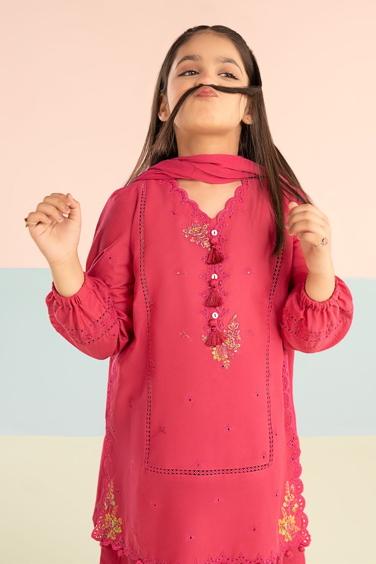 3 Piece Embroidered Lawn Suit