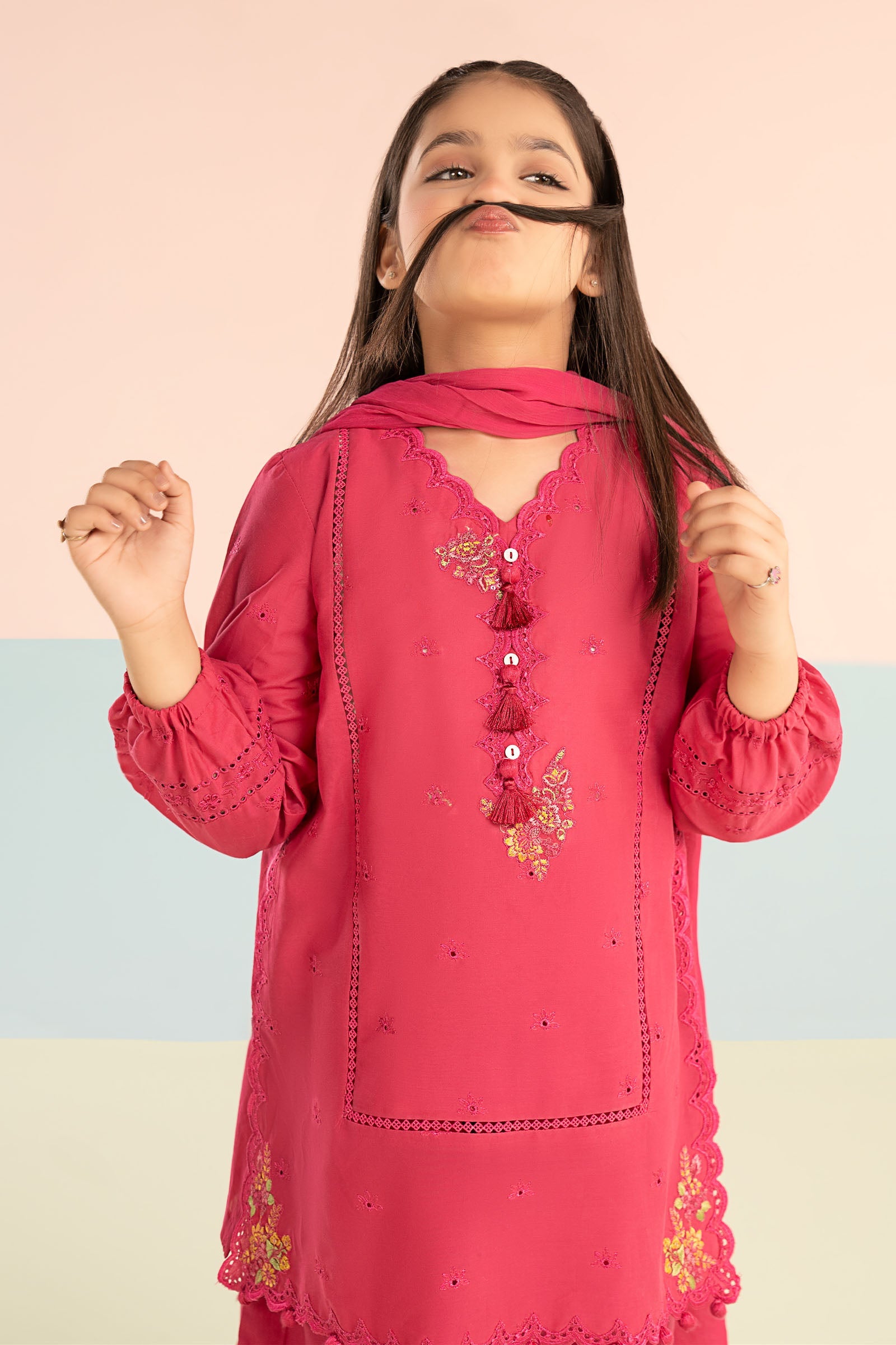 3 Piece Embroidered Lawn Suit