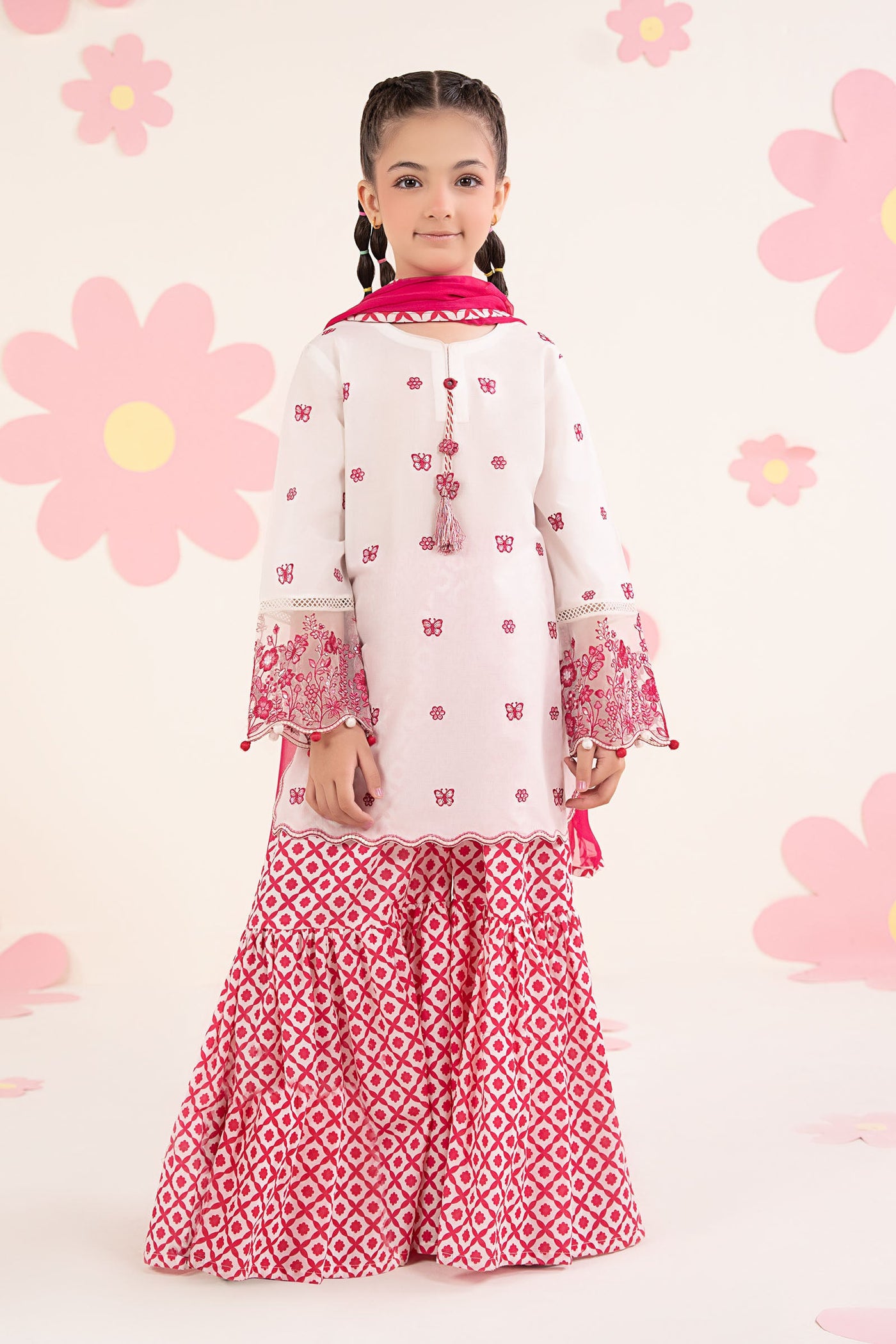 3 Piece Embroidered Lawn Suit