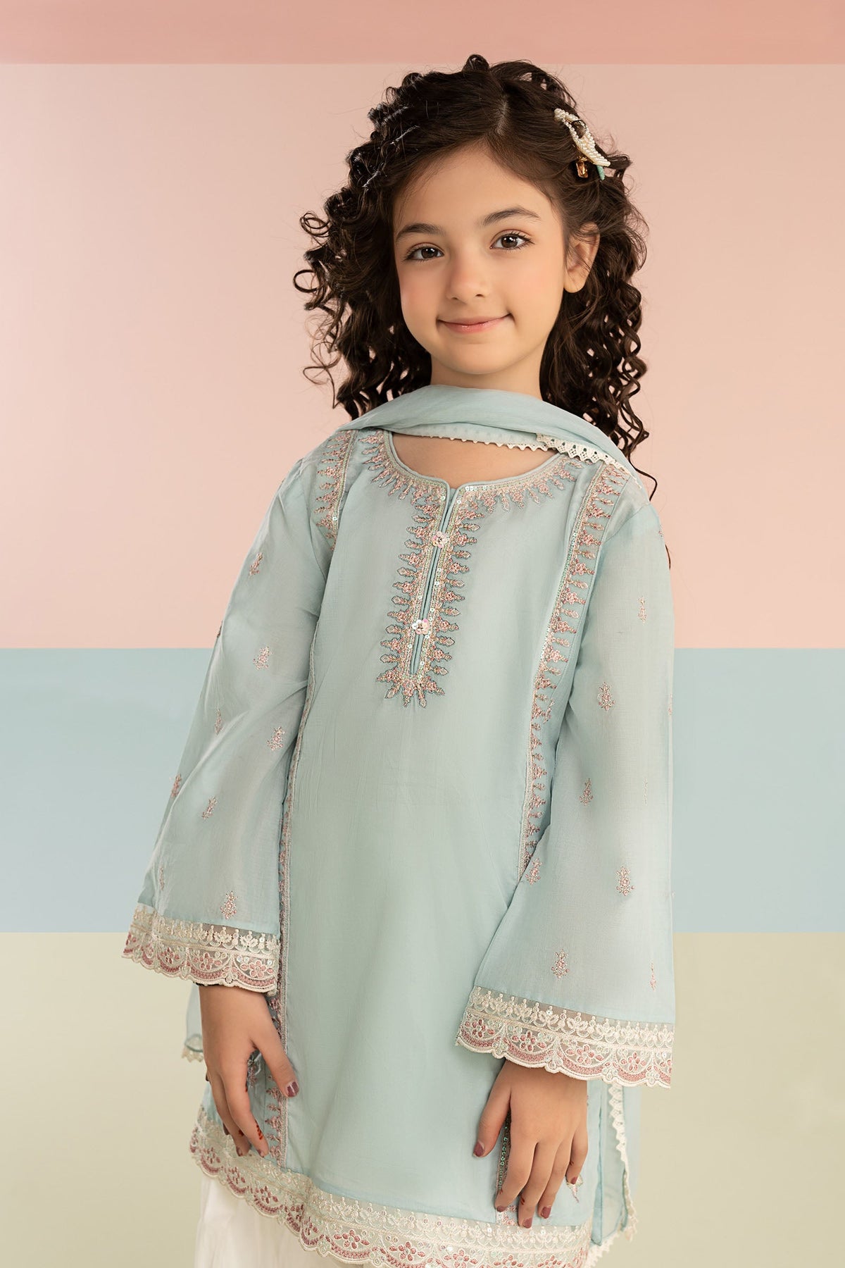 3 Piece Embroidered Lawn Suit