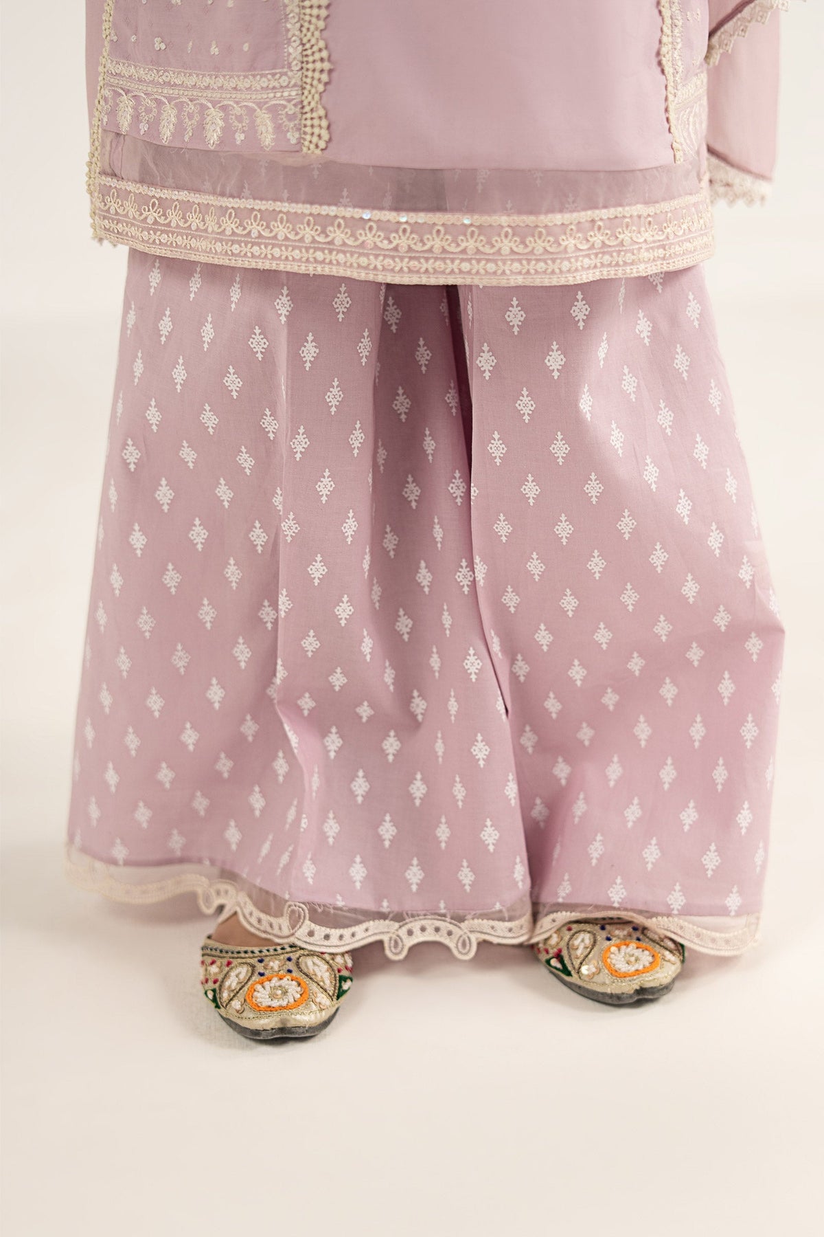 3 Piece Embroidered Dobby Lawn Suit
