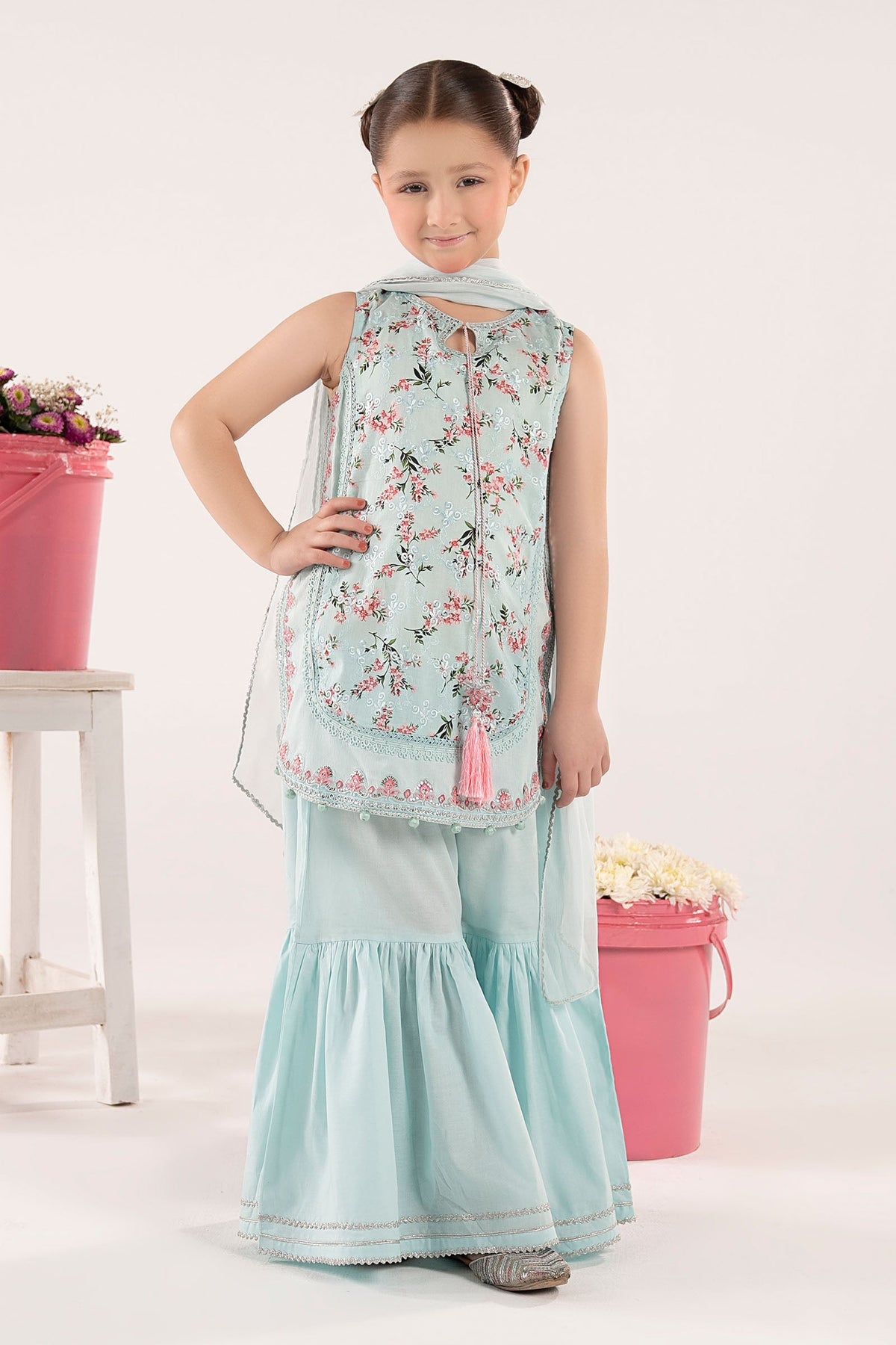 3 Piece Embroidered Lawn Suit