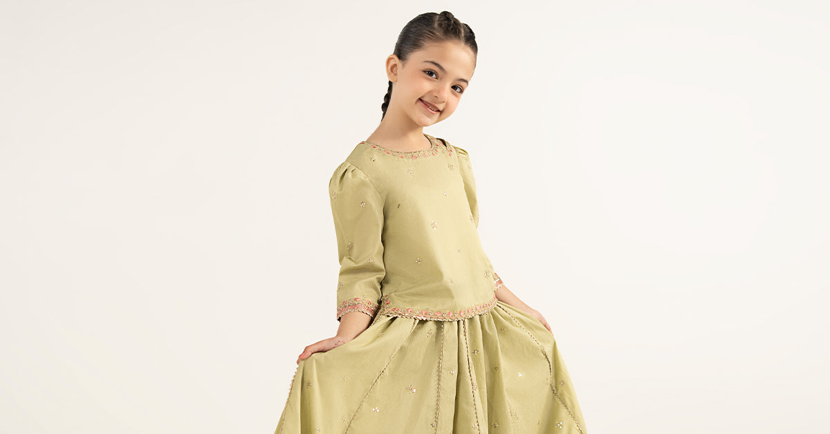 3 Piece Embroidered Dobby Lawn Suit