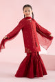 3 Piece Embroidered Cotton Silk Suit