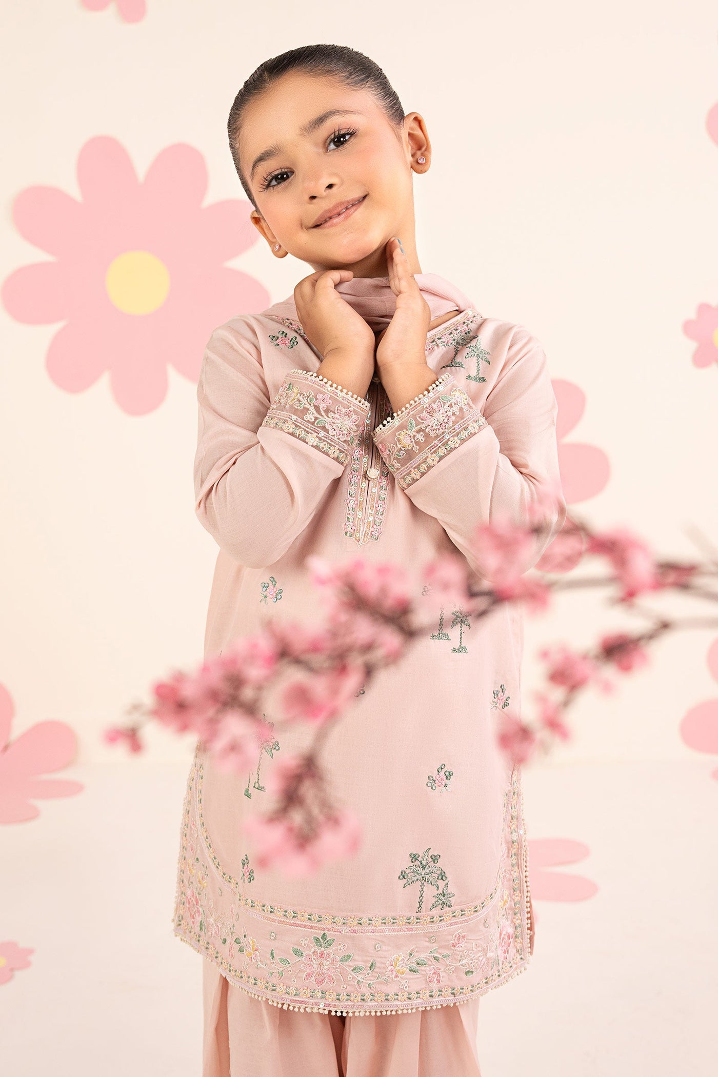 3 Piece Embroidered Lawn Suit