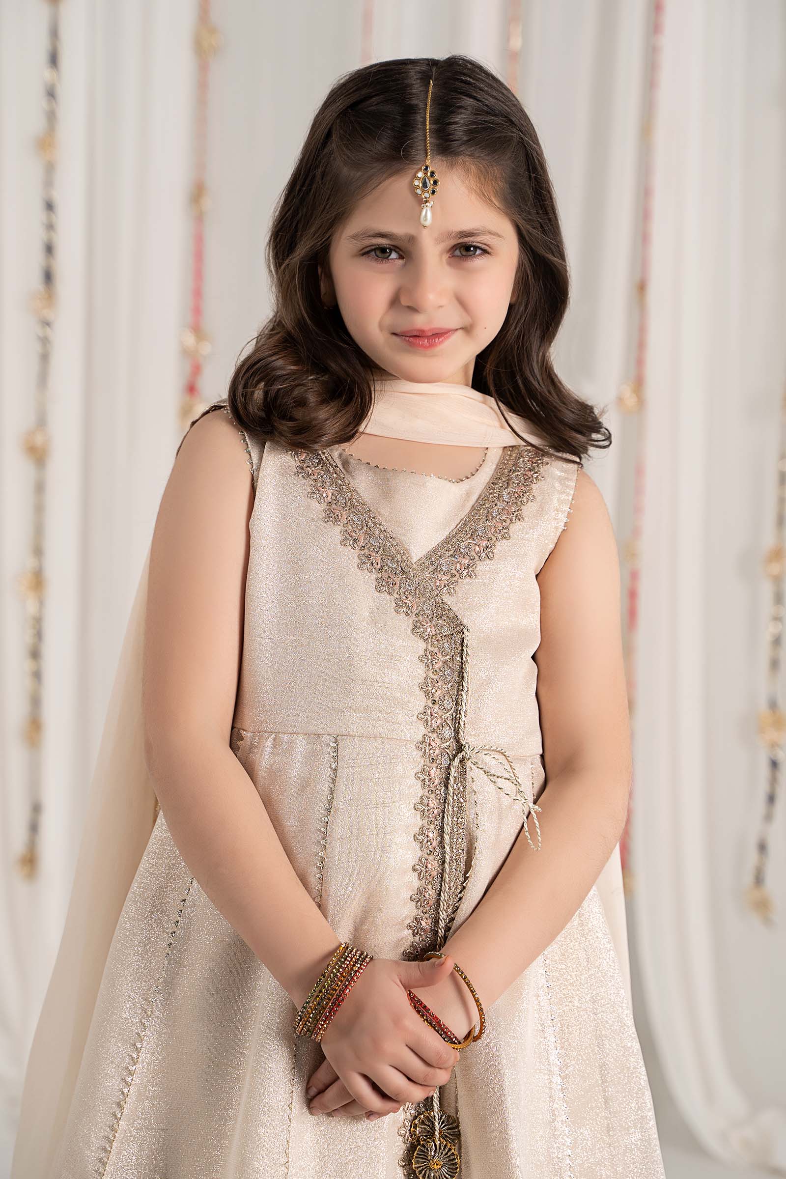 3 Piece Embroidered Cotton Staple Zari Suit