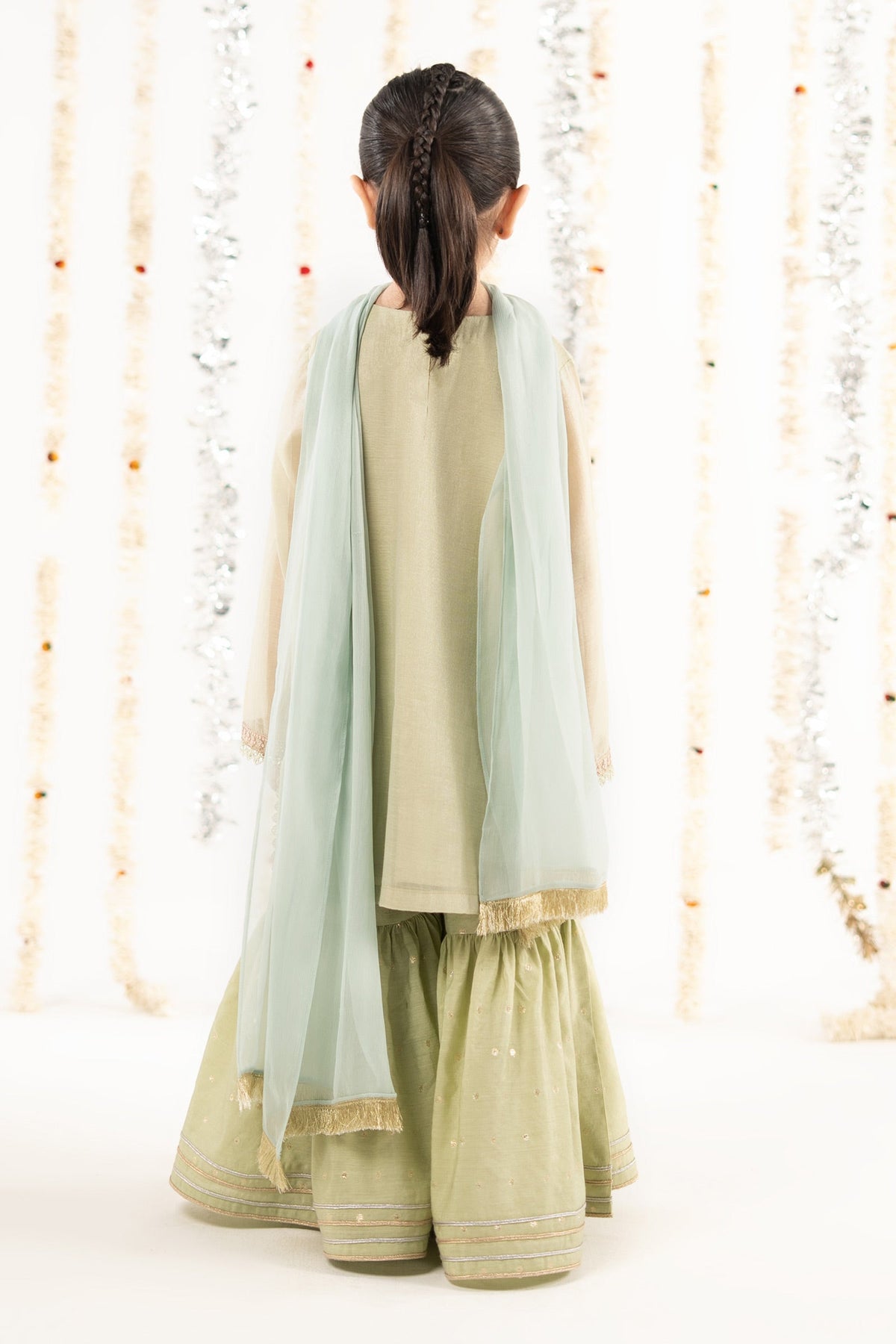 3 Piece Embroidered Masoori Yarn Dyed Suit