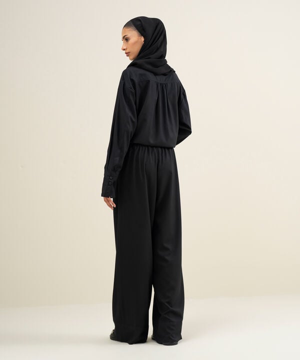 Wide-Leg Trousers