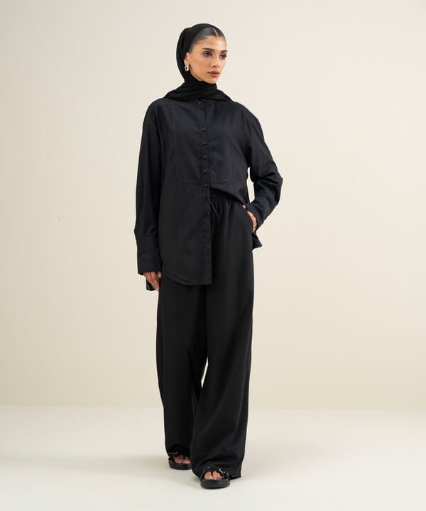 Wide-Leg Trousers