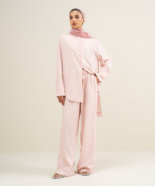 Wide-Leg Trousers