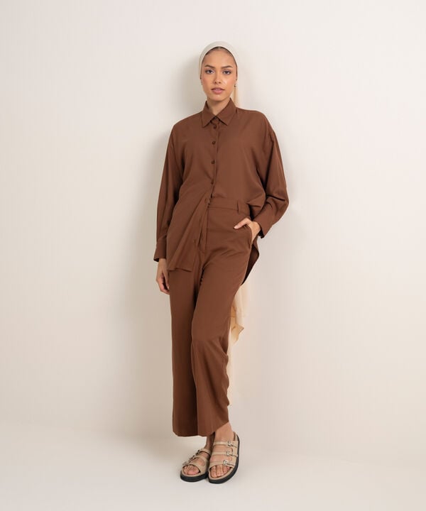 Straight-Leg Pants