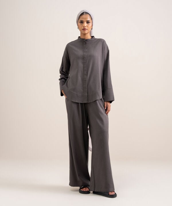 Relaxed Fit Button Down