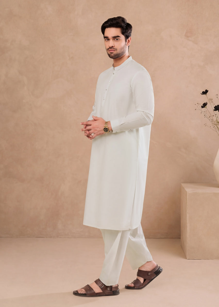 Pista-Cotton-Shalwar Suit - (MP2PBBW25ADJ13)