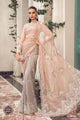 Unstitched Chiffon | Mpc-23-105 Peach And Grey
