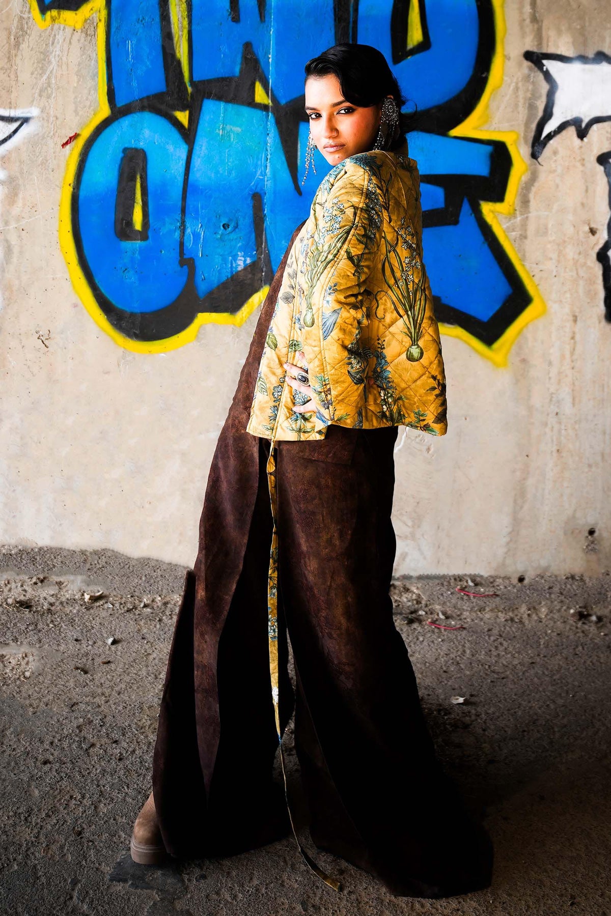 Printed Cambric Jacket