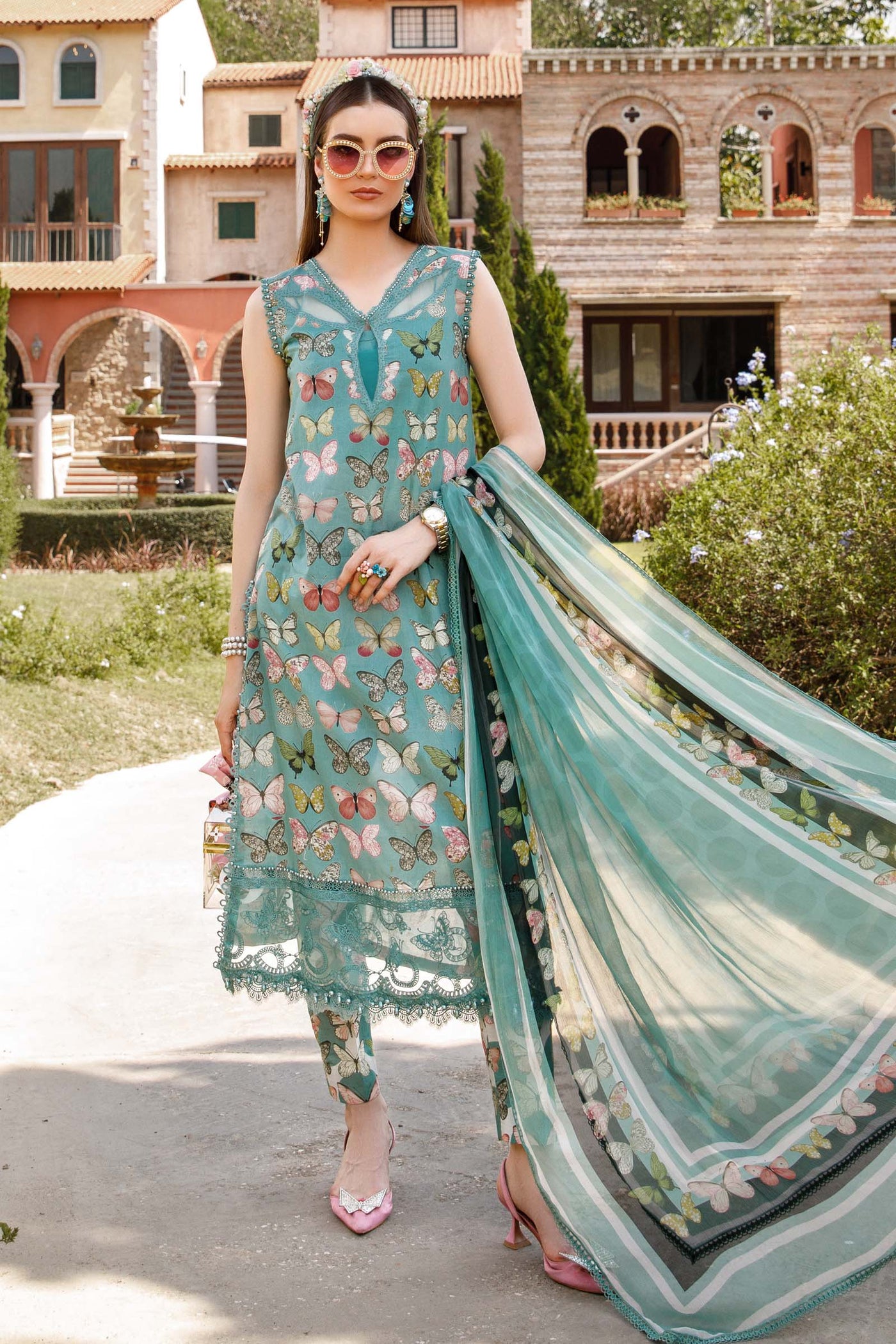 Unstitched M.Prints | Mpt-1701-A