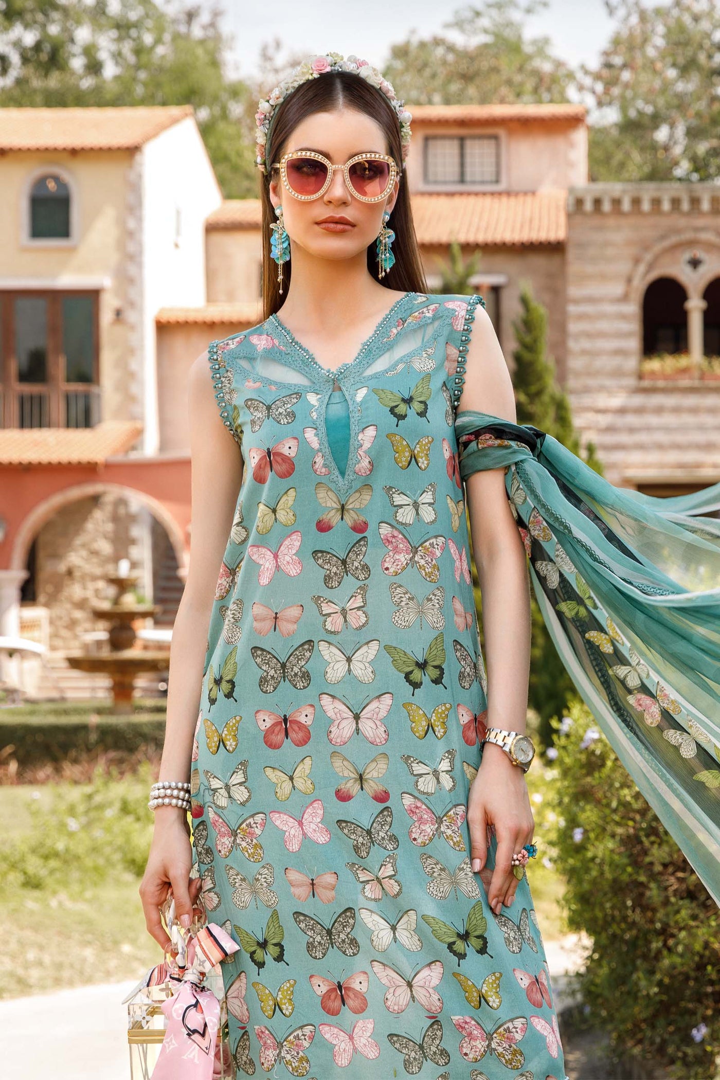 Unstitched M.Prints | Mpt-1701-A