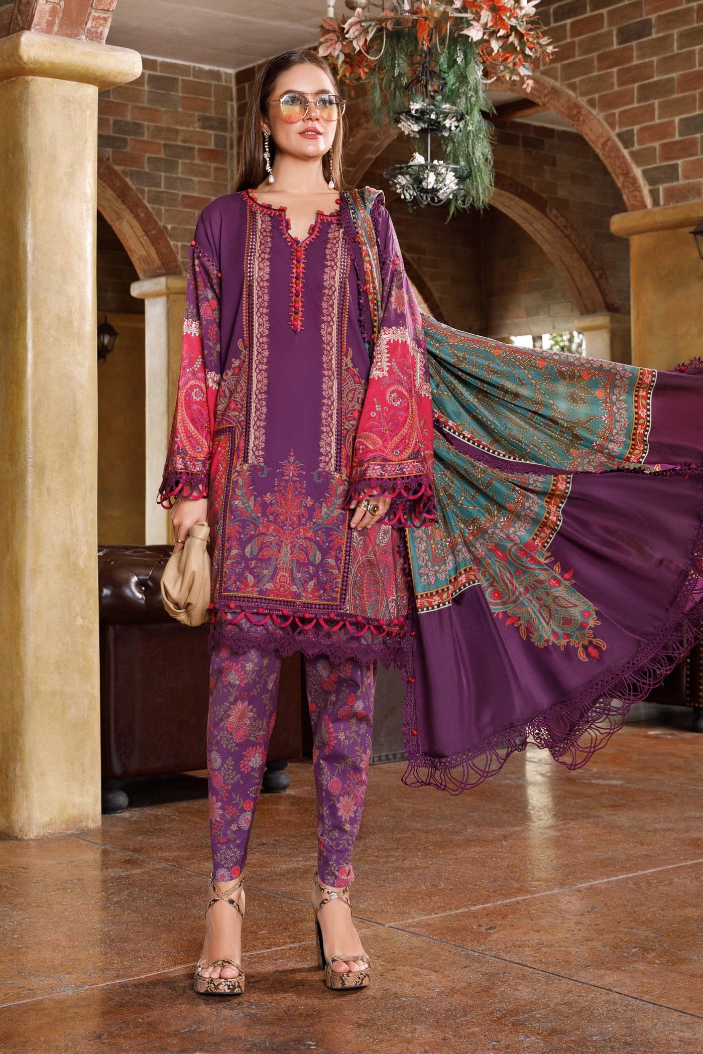 Unstitched M.Prints | Mpt-1703-A