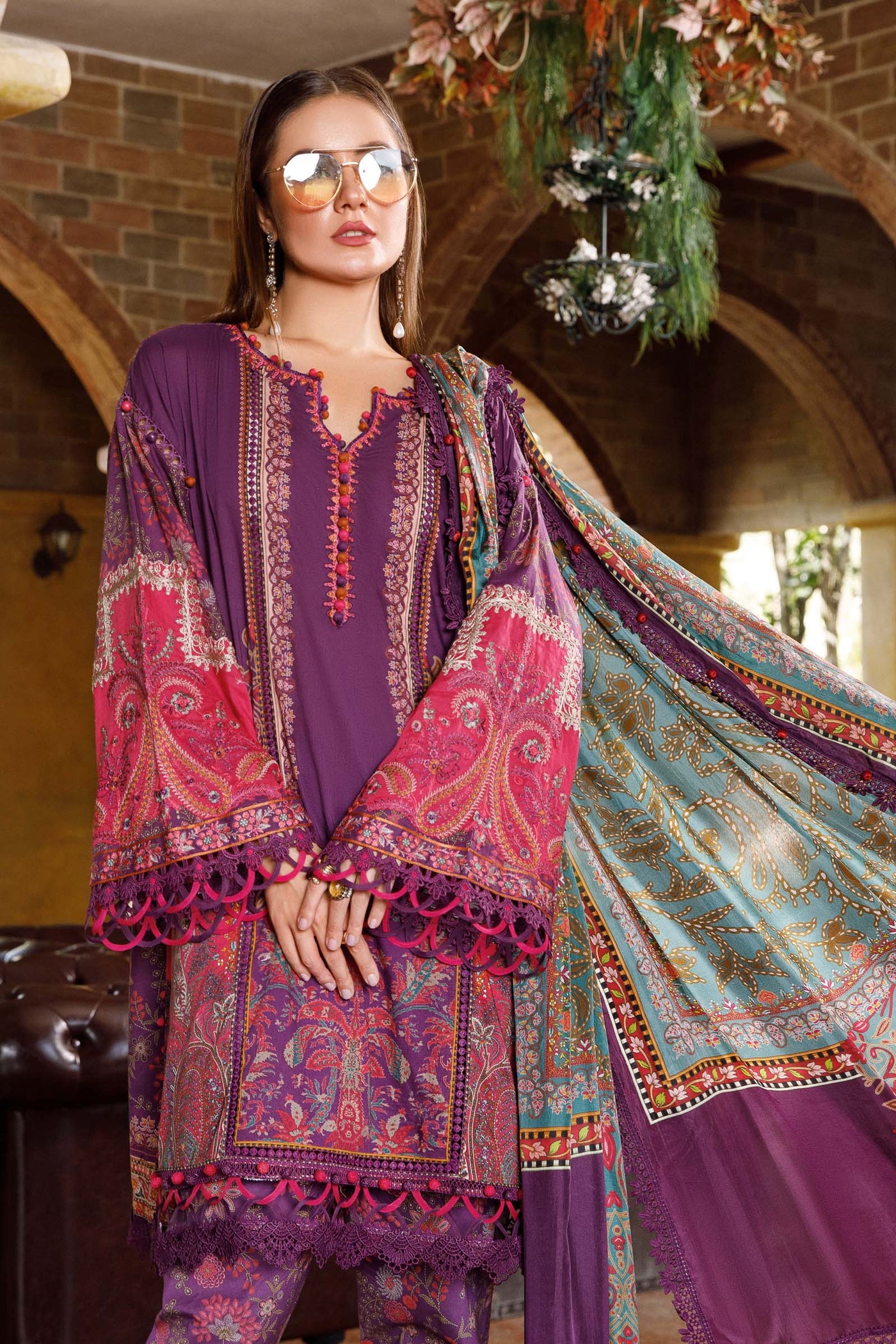 Unstitched M.Prints | Mpt-1703-A