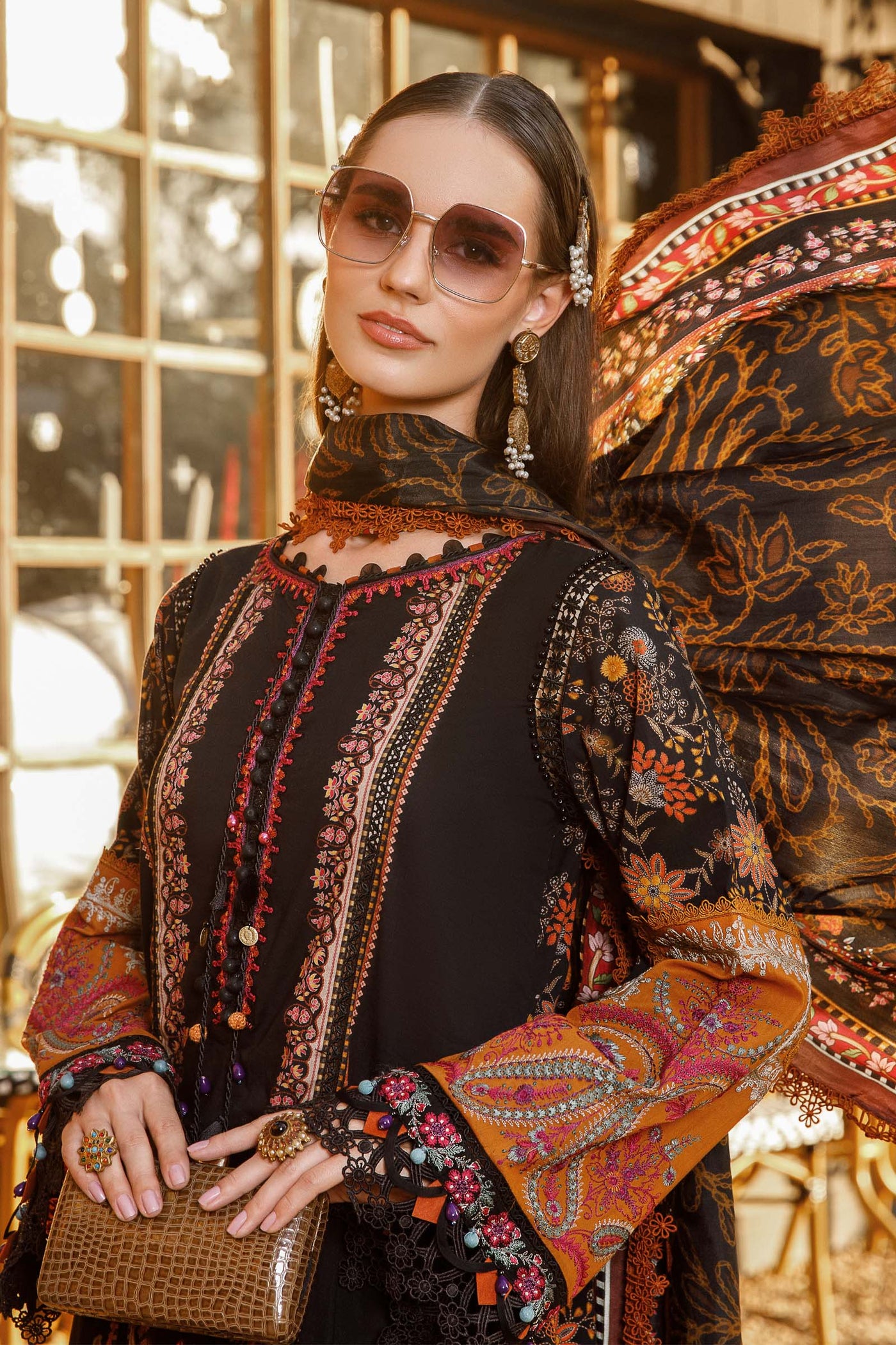 Unstitched M.Prints | Mpt-1703-B