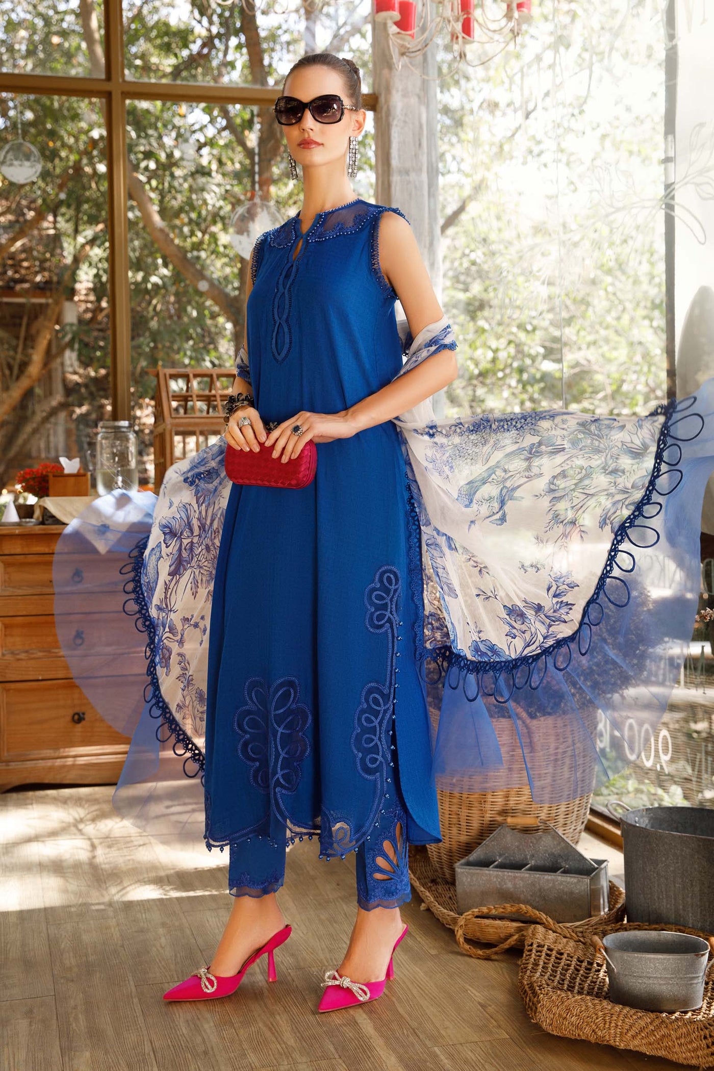 Unstitched M.Prints | Mpt-1704-B
