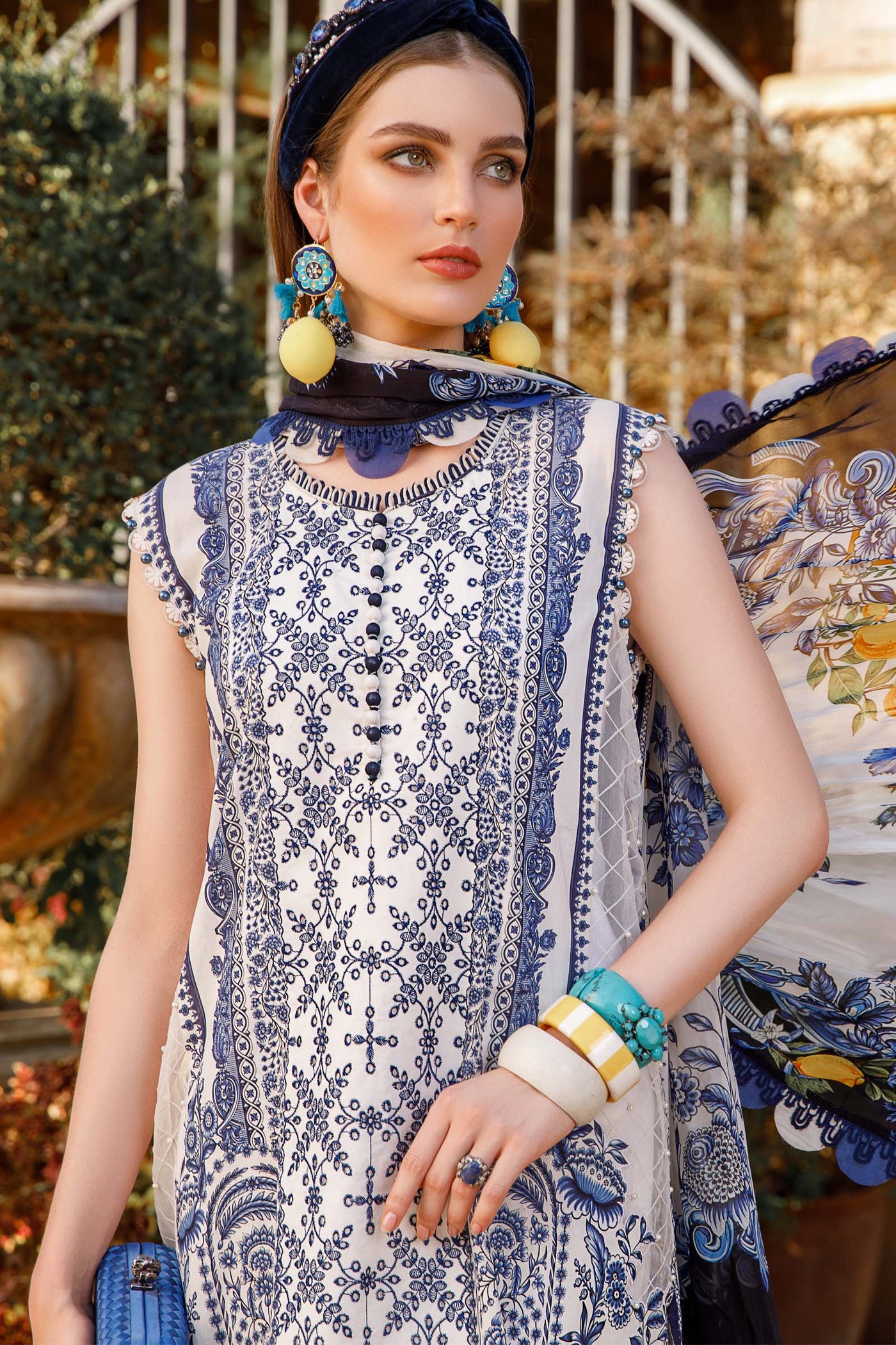 Unstitched M.Prints | Mpt-1705-B