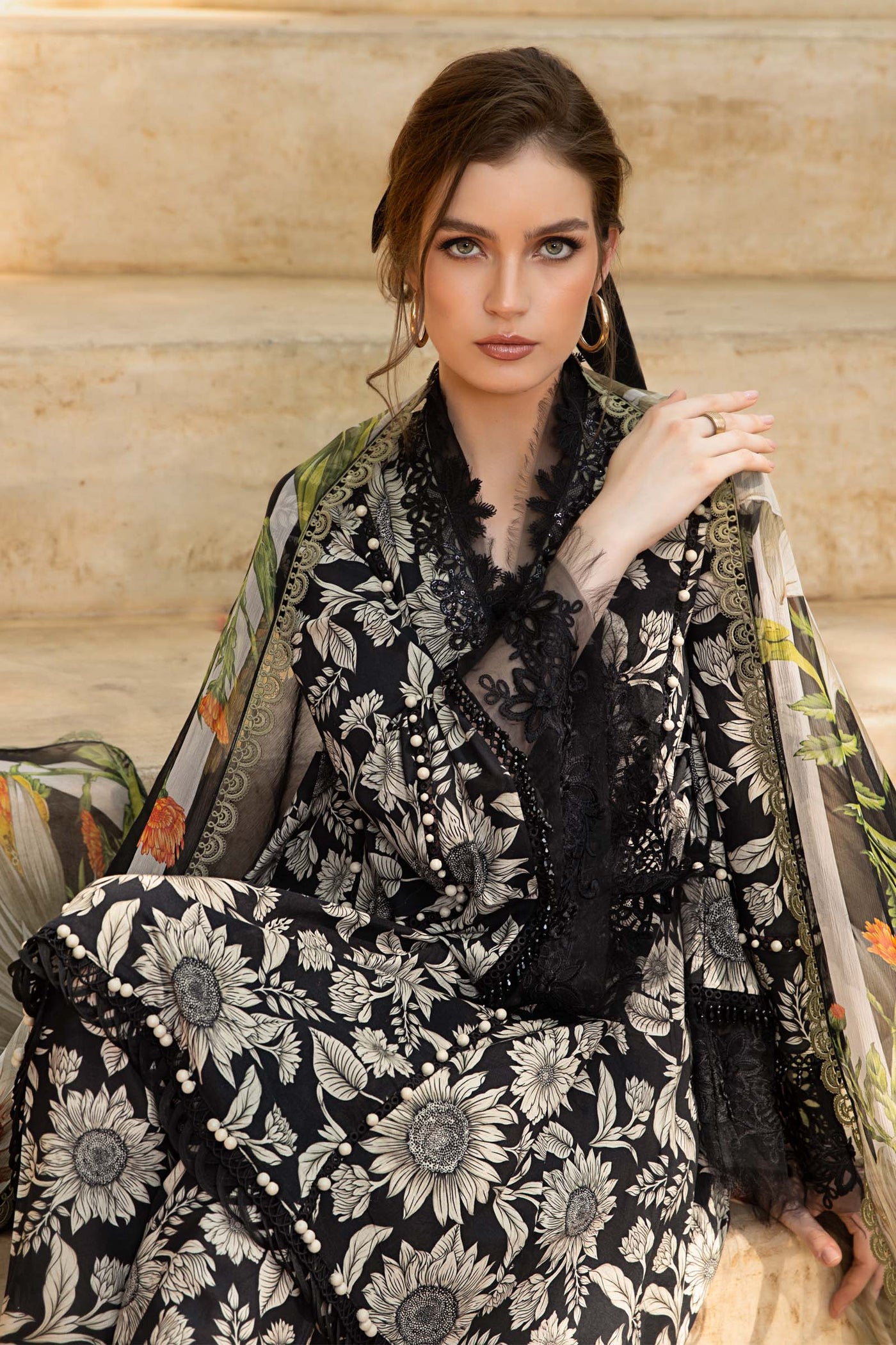 Unstitched M.Prints | Mpt-1709-B
