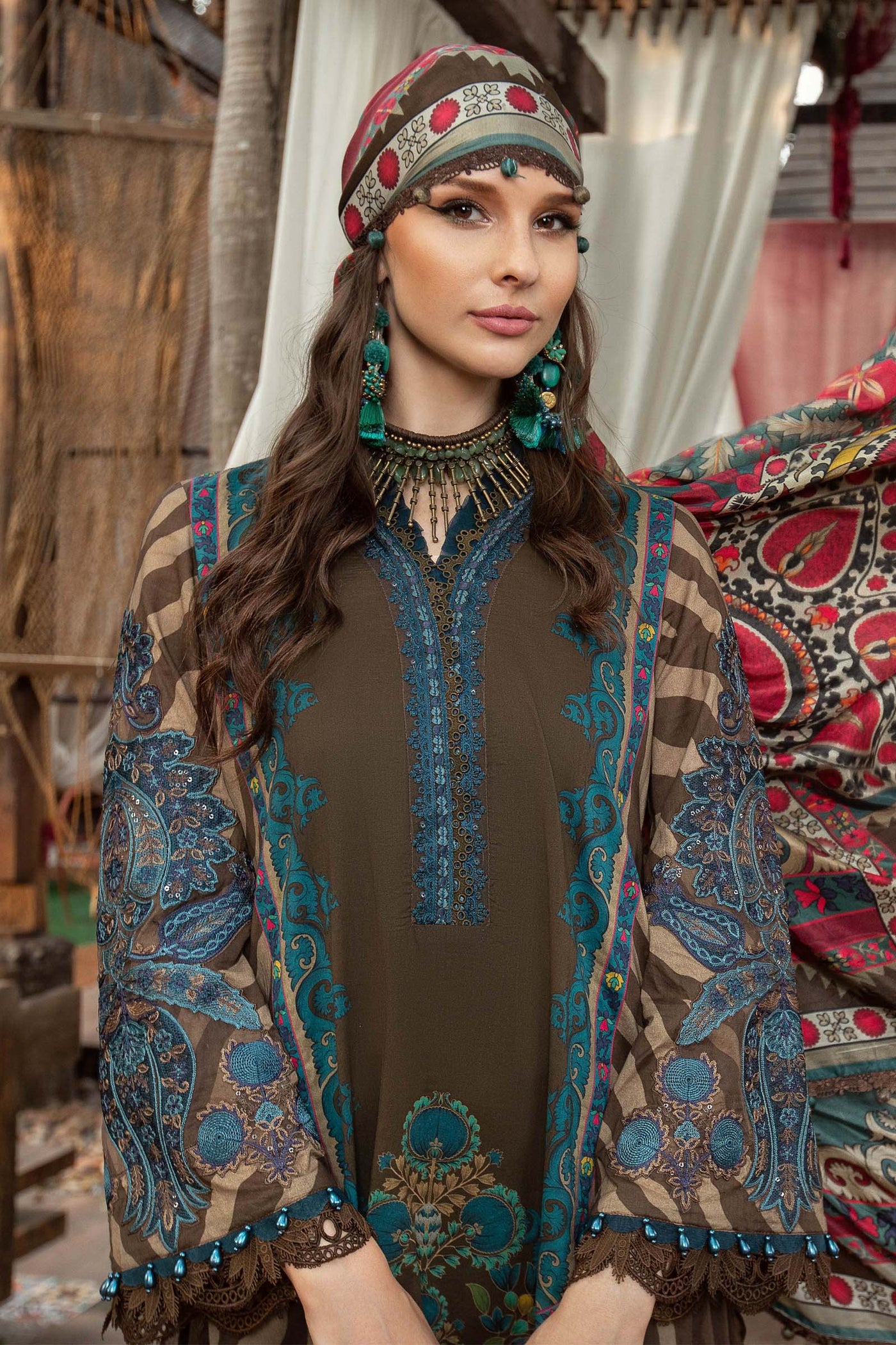 Unstitched M.Prints | Mpt-1804-B