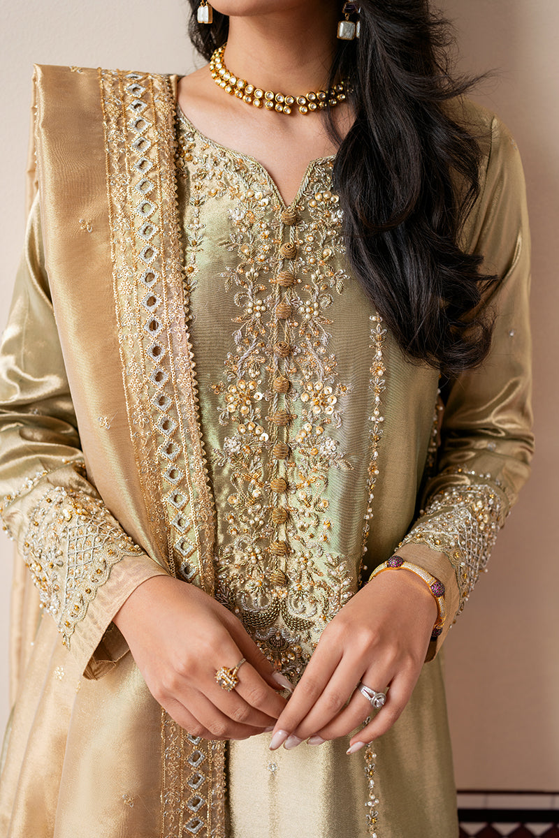 3 Piece - Printed Cotton Suit