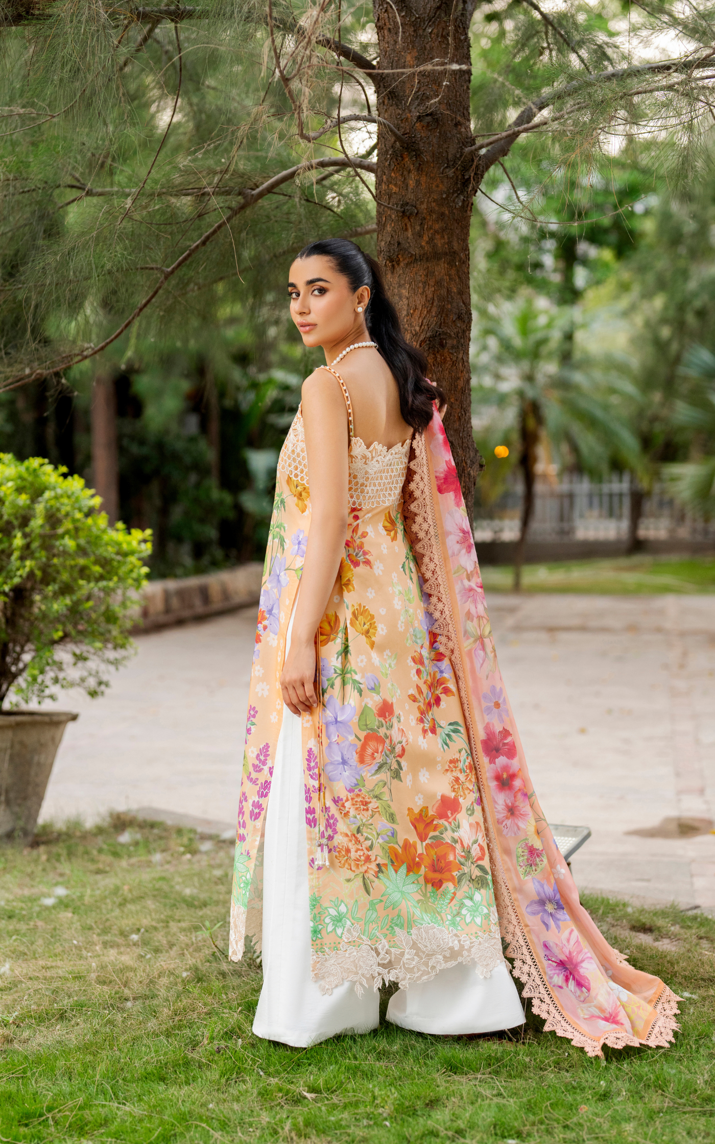 Marigold Muse MSSL-11 | 3pcs Embroidered Stitched Summer