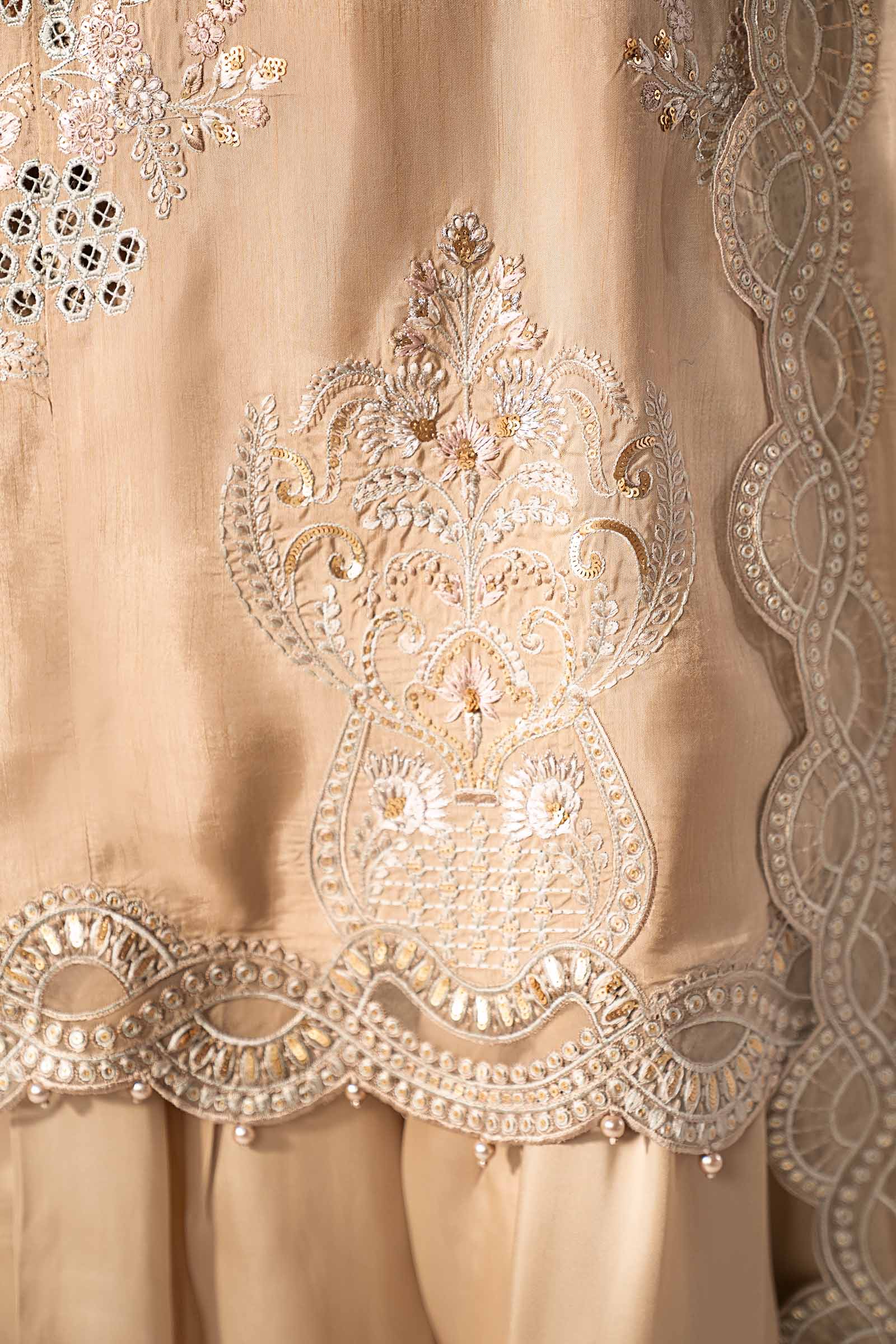 3 Piece Embroidered Yarn Dyed Suit