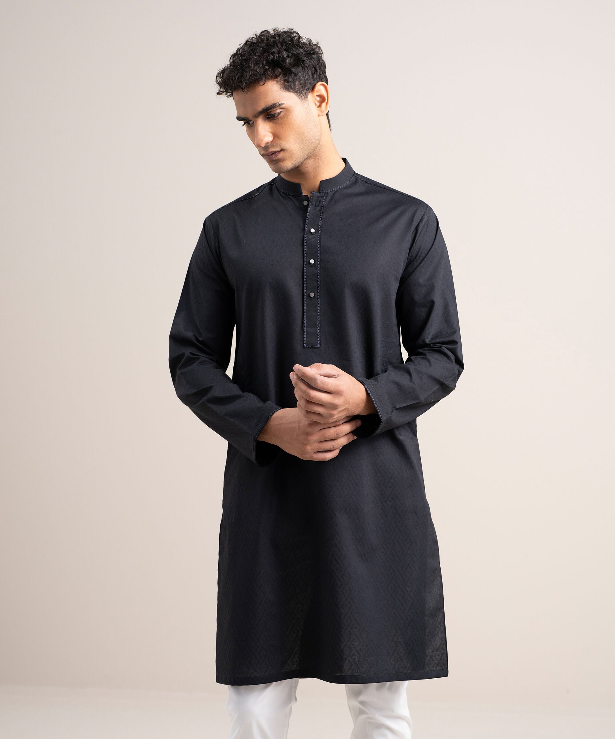 Shop Mens Embroidered Kurtas Online