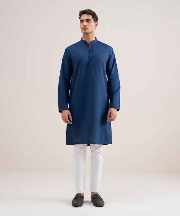 Premium Cotton Jacquard Kurta