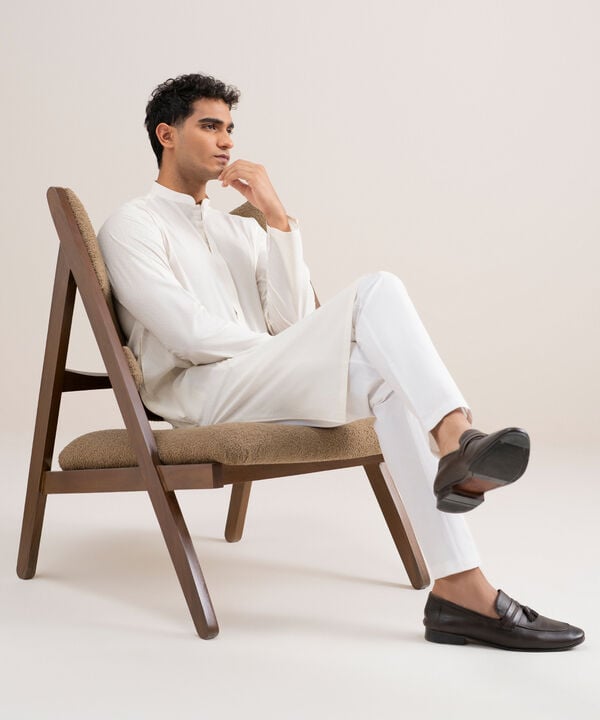 Premium Cotton Jacquard Kurta