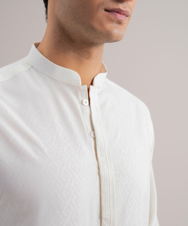 Premium Cotton Jacquard Kurta