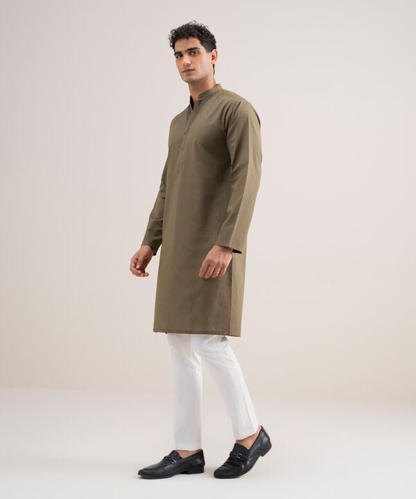 Premium Cotton Jacquard Kurta