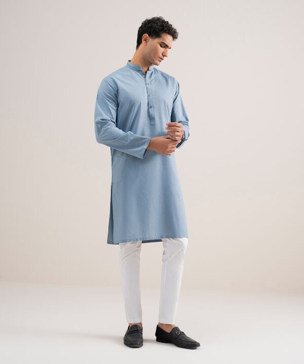 Premium Cotton Jacquard Kurta