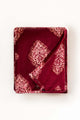 Mahogany Single Ply Fleece Throw
