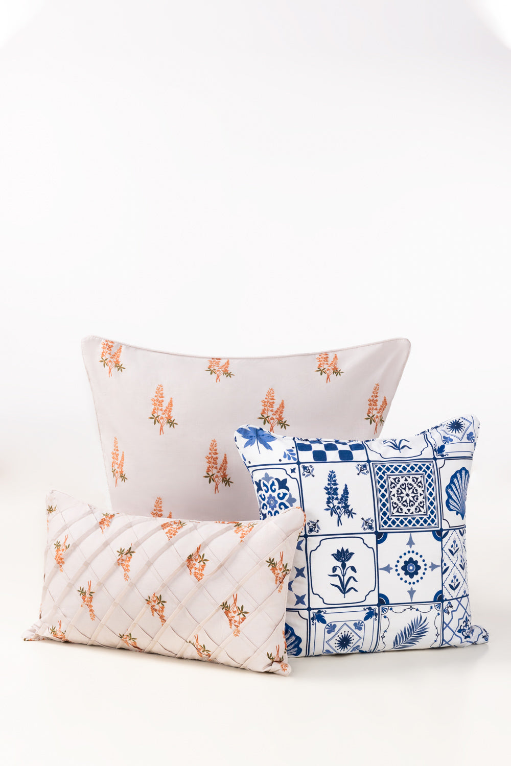 Marine Tiles T-150 Euro Sham Cushion Cover