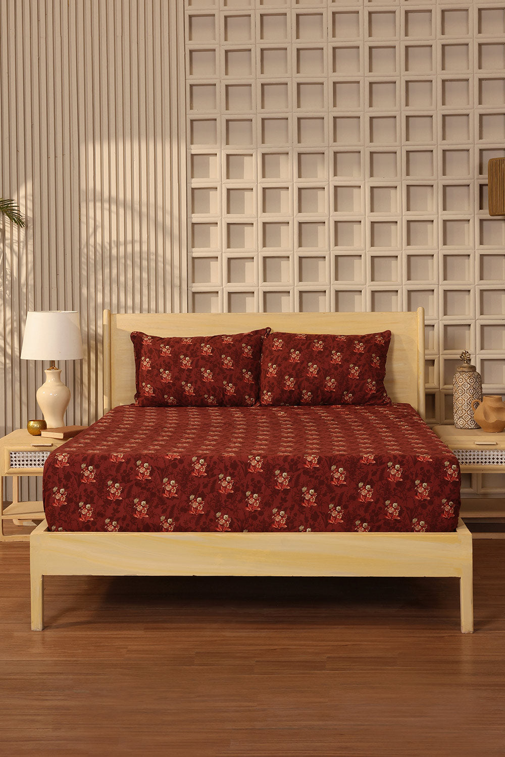 Marsala T-150 Bed Sheet Set