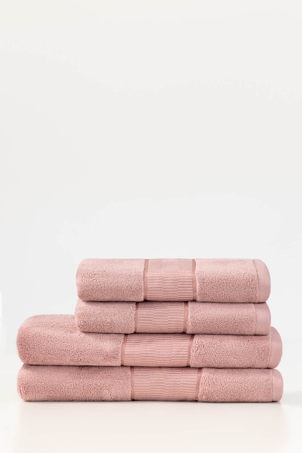 Mauve Light Zero Twist 4pc Set