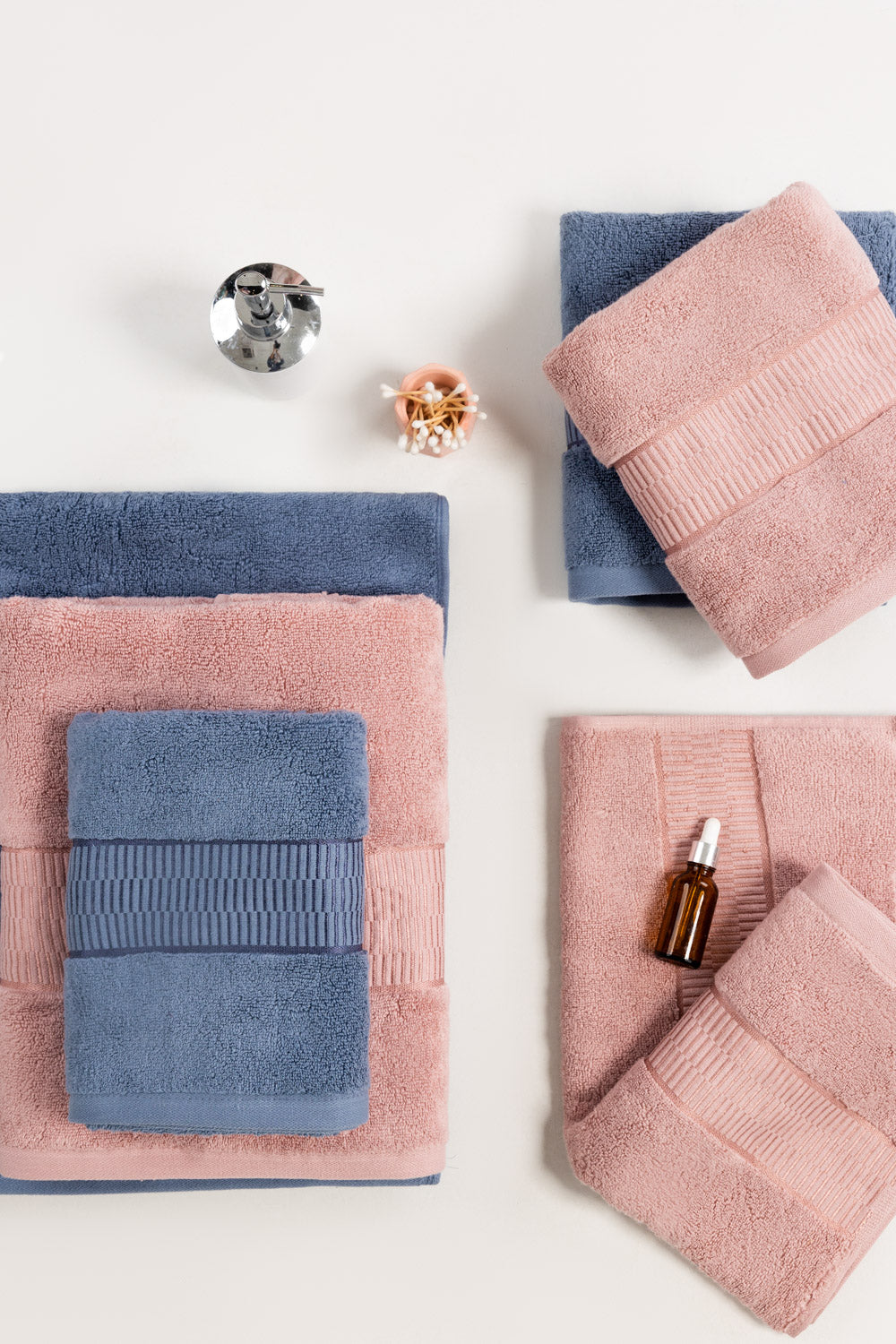 Mauve Light Zero Twist 4pc Set