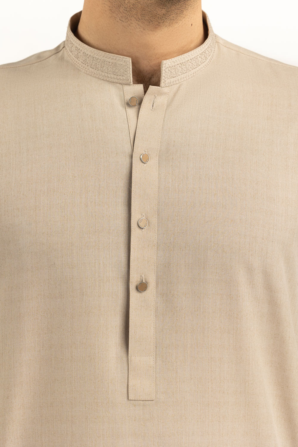 Regular Fit Embroidered Suits