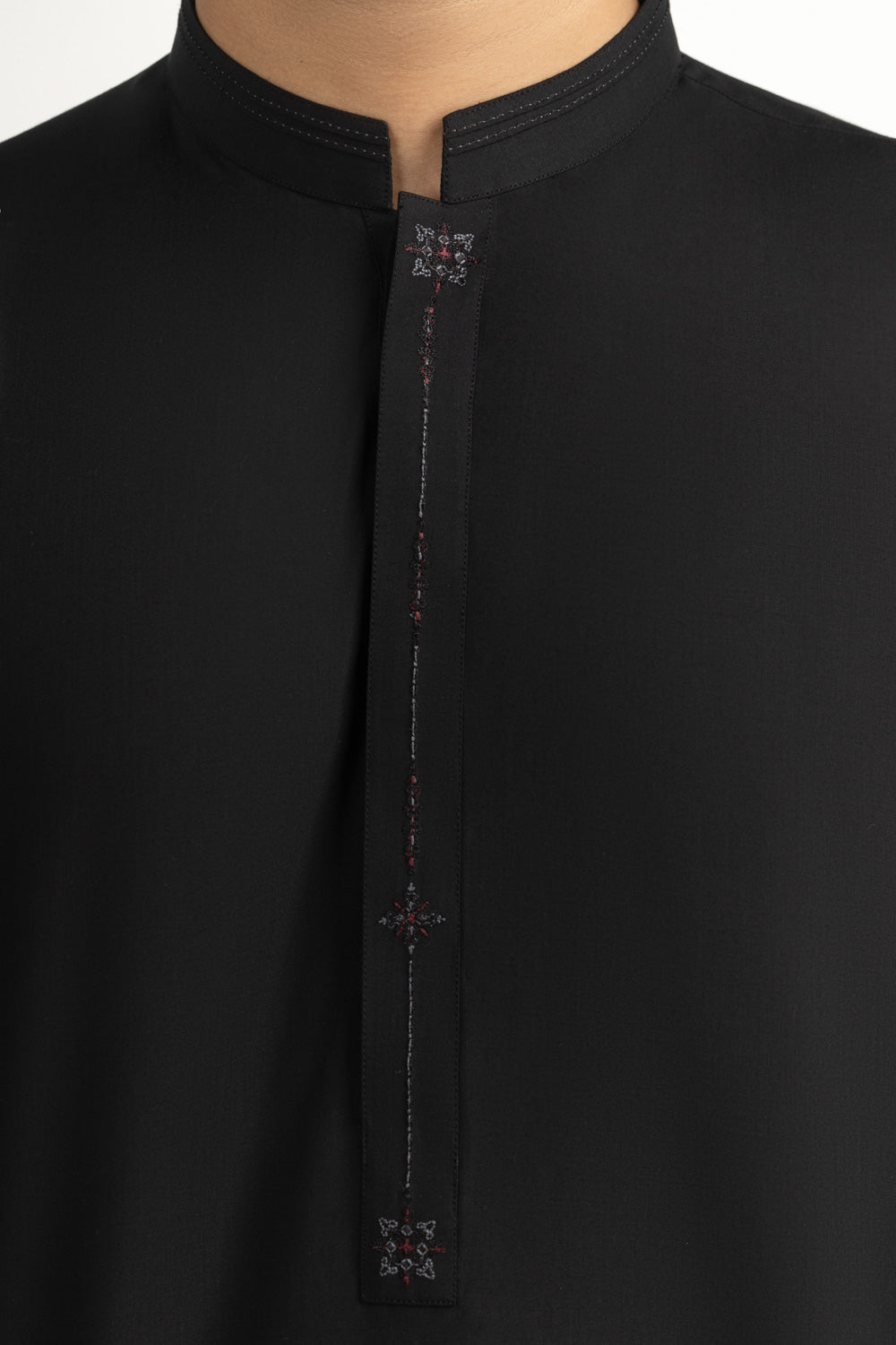 Regular Fit Embroidered Suits