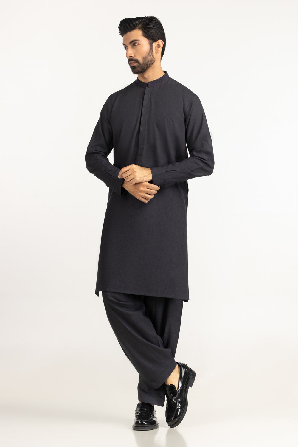 Regular Fit Embroidered Suits