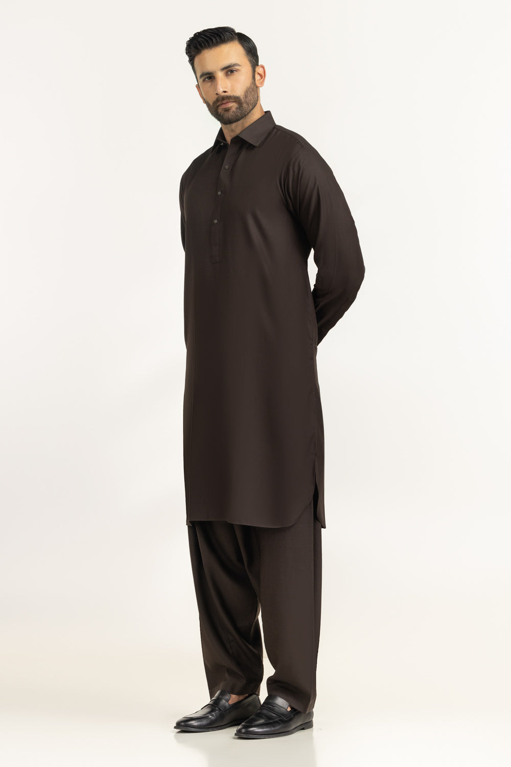 Regular Fit Embroidered Suits