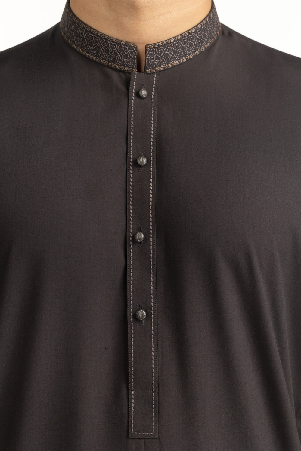 Regular Fit Embroidered Suits