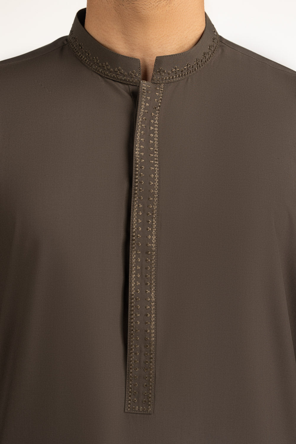 Regular Fit Embroidered Suits